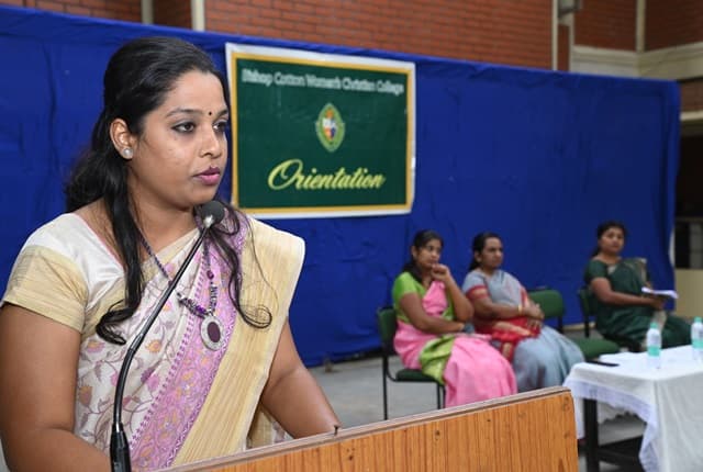 Bishop Cotton Women's Christian College Bangalore Orientation photo 2